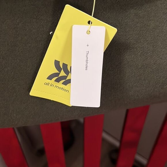 ALL IN MOTION Olive Green Fleece Pullover Sweater-XL NWT - Picture 7 of 8